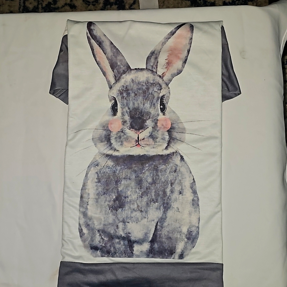 Women's long sleeve Easter bunny shirt